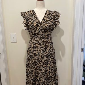 Sienna Sky Cheetah Print Dress